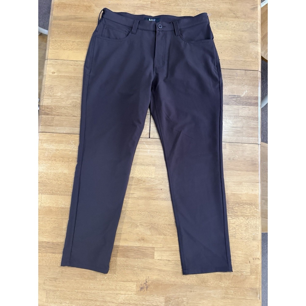 5.11 Tactical Pants Men's 34x30 Maroon Flex Performance Stretch